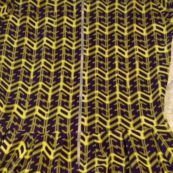 Lula Roe Patterned Dress - Picture 4 of 4